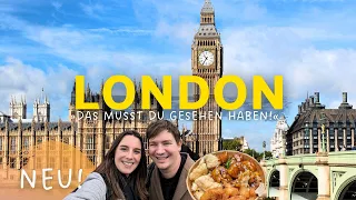 LONDON 🇬🇧 TOP Sehenswürdigkeiten die du nicht verpassen solltest! | England Städtereise