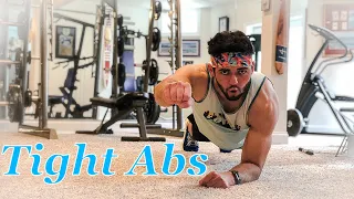 TIGHT ABS *Home Workout* FOLLOW ALONG (Beginner Part 1) | Dakota Durant