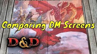 Comparing Dungeon Masters Screens for D&D 5E
