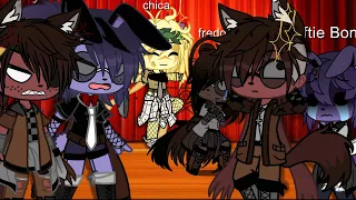 +^Foxy & Bonnie meet Softie Bonnie and bad foxy AU Ù-Ú^+ -{sort of original}-