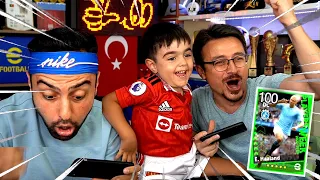 OĞLUM 100 HAALAND 😱 0.01 DEN ÇIKARTTI ! EFOOTBALL 2023 KAPIŞMA ! EL PESİCO 2022 !