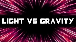 How is light affected by gravity?