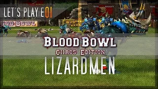 Blood Bowl: Chaos Edition E01 - Online - Let's Play - Lizardmen