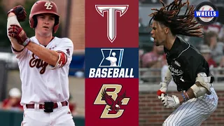 Troy vs Boston College (CRAZY GAME!) | Tuscaloosa Regional Opening Round | 2023 College Baseball