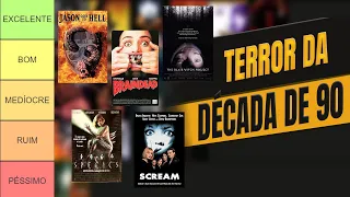 RANKEANDO 23 FILMES DE TERROR DO MELHOR AO PIOR DA DÉCADA DE 90