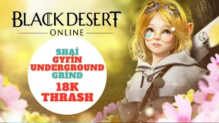 Shai Gyfin Underground Grind | 18K Thrash Loot | Black Desert Online | 297K-387