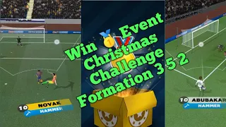 Score Match 3 5 2 Formation WIN League 🥇 Christmas Challenge Cup