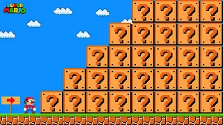 Can Mario Collect 999 Giant item Blocks in New Super Mario Bros. Wii?