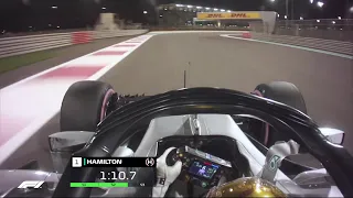 Lewis Hamilton's Pole Lap | 2018 Abu Dhabi Grand Prix