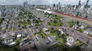 Massive City Growth! Transport Fever 2: City Timelapse