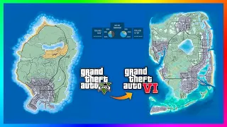 GTA 6 MAP SIZE - Rockstar's BIGGEST Map Ever, NEW Locations From The GTA 6 Leaked Gameplay & MORE!