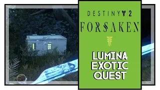 Destiny 2 How To Start Lumina Exotic Quest Chain