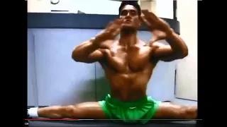 Mark Dacascos training for "Only The Strong"