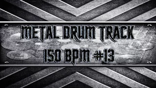 Modern Southern Metal Drum Track 150 BPM (HQ,HD)