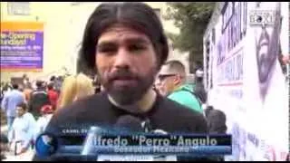 Alfredo "Perro" Angulo "Estoy listo para lo que sea" en su pelea con Saúl Canelo Alvarez