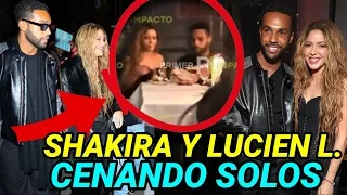 Shakira CAPTADA CENANDO SOLA con Lucien Laviscount en Carbone de Nueva York