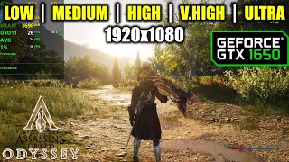 GTX 1650 | Assassin's Creed Odyssey - 1080p - All Settings