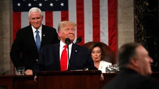 Trump's State of the Union address vaunts 'Great American Comeback', Pelosi rips up his speech