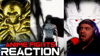 Reacting To Top 10 Visually Stunning Anime Fights PART 3 ANIME NOOB REACTION