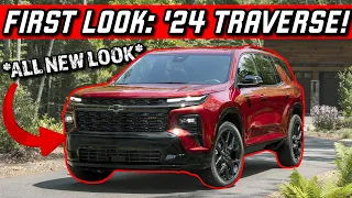 QUICK LOOK: ALL-NEW 2024 CHEVY TRAVERSE RS! Exterior & Interior Walkaround of the NEXT GEN TRAVERSE!