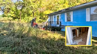 We TRANSFORMED this ABANDONED house - then snuck INSIDE!