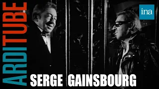 Gainsbourg face à  Gainsbarre,  l'auto-interview chez Thierry Ardisson | INA Arditube