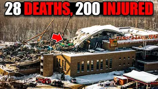 Catastrophic: Russian Waterpark Roof Collapse, 28 Dead and 200 Injured