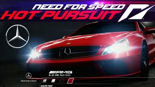 Mercedes Benz sl 65 AMG black series Need for Speed hot Pursuit MARS RED