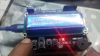 Time Clock Stopwatch Alerm Lcd Keypad Shield With Arduino Rtc