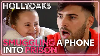 Smuggling A Phone Into Jail | Hollyoaks