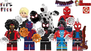 New Lego Spider-Man Across The Spider-Verse Minifigures By XINH G0124 #spidermanmilesmorales