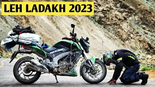 Finally Apni Leh Ladakh Ride Start | Day 1 Agra To Jammu Kashmir | Dominar 400 | Ladakh 2024