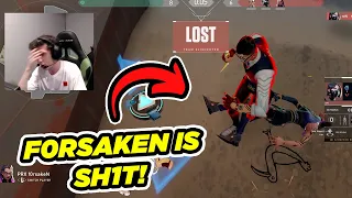 PRX SOMETHING GETS TILTED BY PRX FORSAKEN TROLING RANKED │ SOMETHING 37 KILLS INSANE