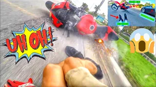 INSTANT HECTIC ROAD BIKE CRASHES & MOTORCYCLE MISHAPS  2021 The Ultimate Motorcycle Fails