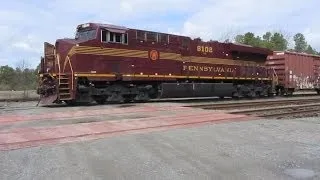 NS 8102 (PRR Heritage) Switching - Pan Am AY-4