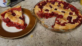 BEST Strawberry-Rhubarb Pie (my secret ingredient)