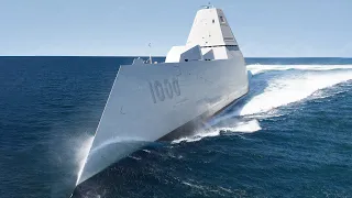 US Testing Weird Looking $4.5 Billion Stealth Ship in Middle of the Ocean