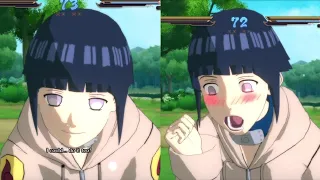 Hinata blushes like crazy over Naruto (Easter egg)