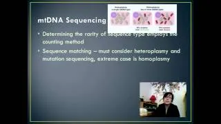 mtDNA Use in DNA Profiling - Seminar Video