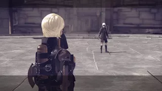 NieR:Automata 9S vs 21O full conversation