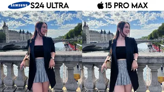 Samsung Galaxy S24 Ultra vs iPhone 15 Pro Max Camera Test Comparision