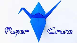 How to make paper Crane | Easy paper crane | Paper Stork  | Paper Heron | Easy Craft | Origami Crane