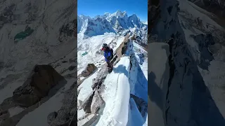 Climbing Ama Dablam in Nepal #nepal #amadablam