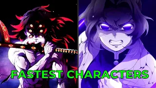 Who Are The Top 5 Fastest Characters In Demon Slayer