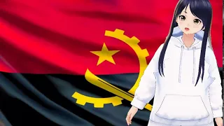Anime Girl Says Fuck You Angola