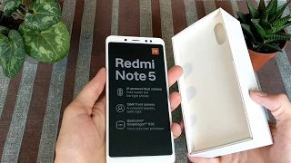 Распаковка и первые впечатления от Xiaomi Redmi Note 5