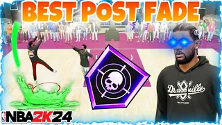 NBA 2K24 NEXT GEN -I FOUND THE BEST POST FADE EVER! NEVER MISS AGAIN! (MUST WATCH)