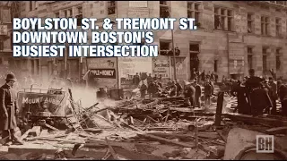 Boston History Project: Boylston & Tremont St. Busiest Intersection