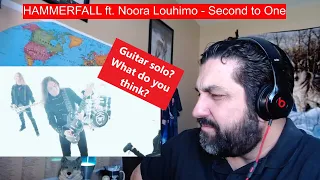 HAMMERFALL ft. Noora Louhimo - Second to One Reaction