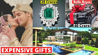 Sidharth Malhotra And Kiara Advani's 15 Most Expensive Wedding Gifts From Family & Bollywood Friends